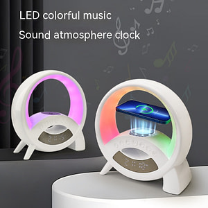 Display Clock Alarm Small Night Lamp Glamp