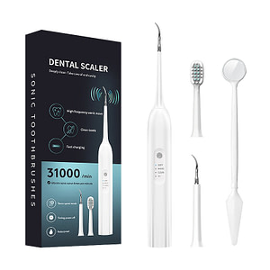 Electric Dental Cleaning Teeth - Electric Tooth Brush Rechargeable Portable Tooth Cleaning Set - Oral Care