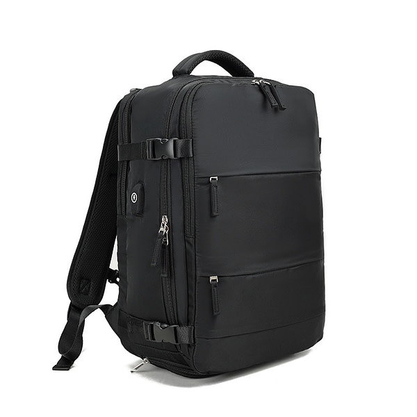 Travel Backpack Lightweight, Multi-function Cabin Bag, Large Capacity Nylon Waterproof Outdoor Dry Wet Separation Fit 14-Inch Laptop with USB Charging Port - Image 2