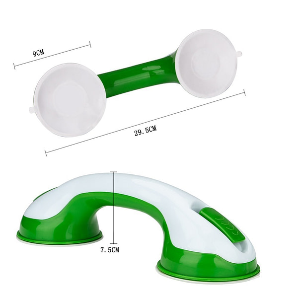 2 x Bathroom Handrail Suction Cup Type Anti-skid Grab Hand Holder for Seniors - Image 3
