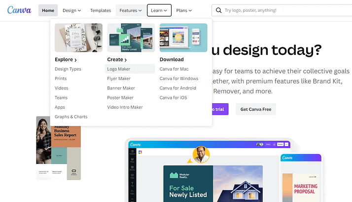 how to start a blog with canva