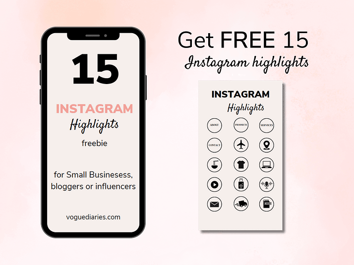 IHC Shop wallpaper FREEBIE Transform your business with Instagram Highlights. Free exclusive covers & strategies for engaging brand storytelling, online business on instagram, social media, blogging, website, blog. freebie, free download,